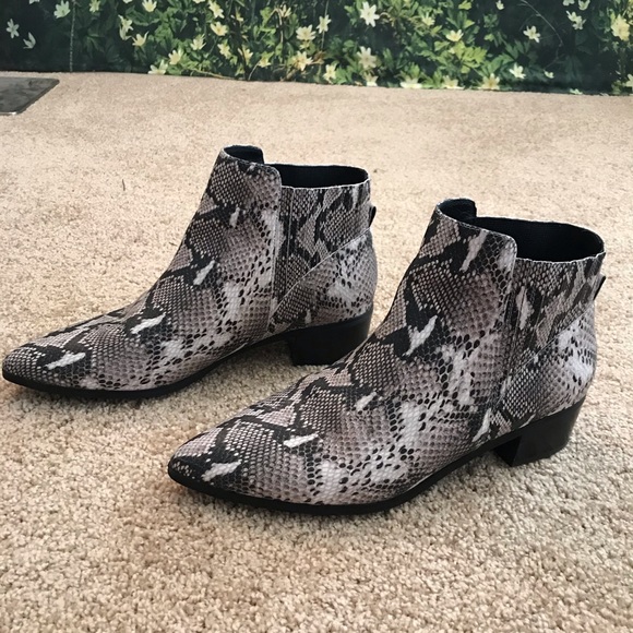 Halogen Lea Snake Boots - Picture 3 of 8